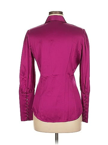 Etcetera Long Sleeve Silk Top (view 2)