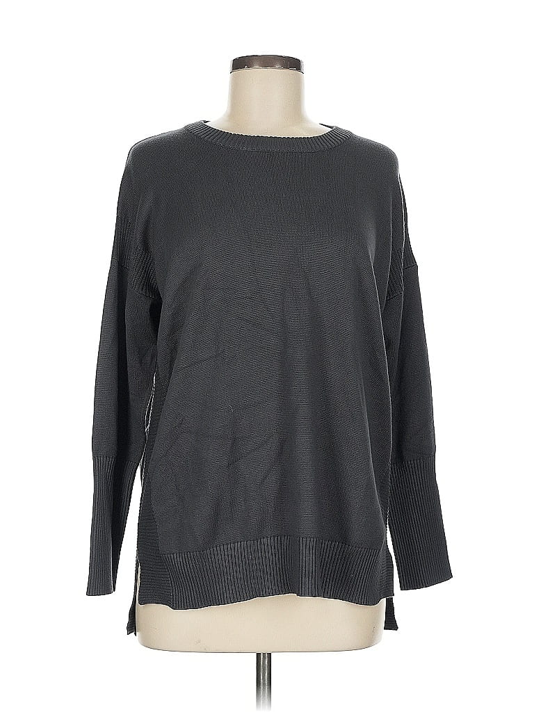 Pre-owned Metric Knits Pullover Sweater In Gray