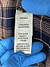Max Studio 100% Rayon Plaid Brown Blue Long Sleeve Button-Down Shirt Size M (estimated) - photo 8
