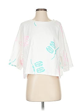 Peach Love Cream California 3/4 Sleeve Top