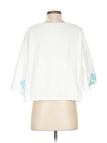 Peach Love Cream California 3/4 Sleeve Top (view 2)