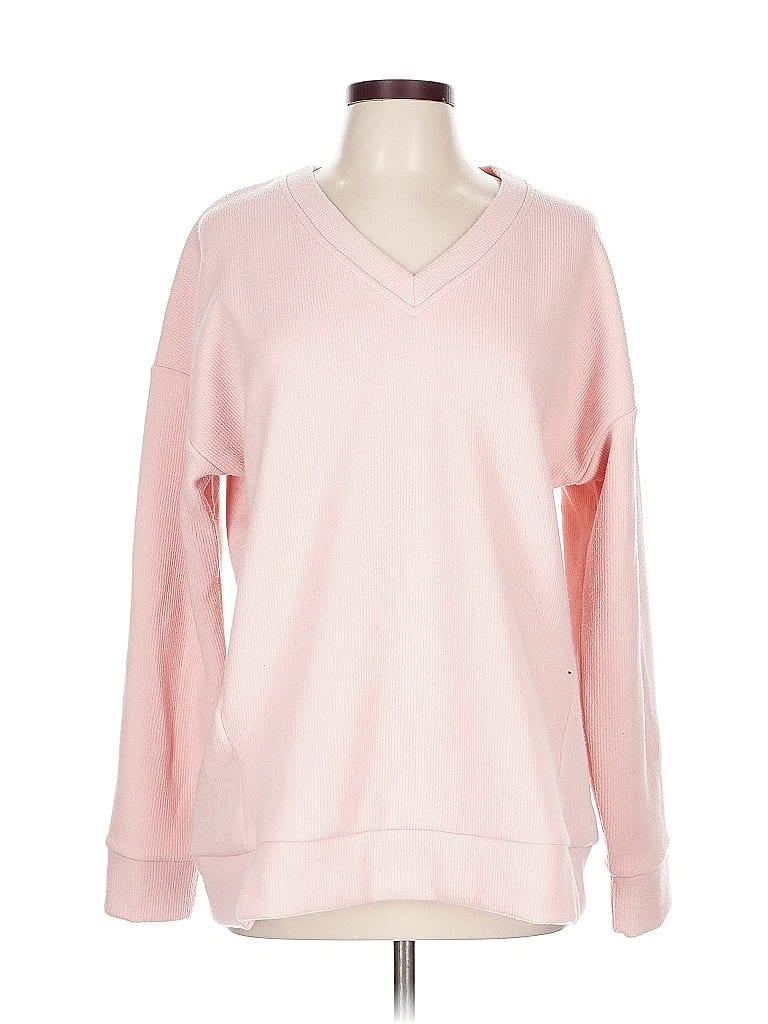 Pre-owned Marc New York Andrew Marc Sweatshirt In Pink