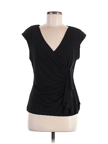 Black Label by Evan Picone Short Sleeve Top (view 1)
