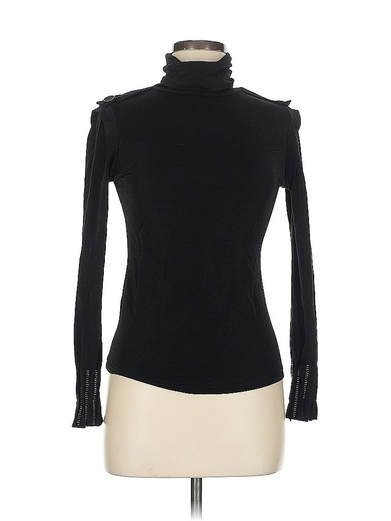 Pre-owned Unbranded Turtleneck Sweater In Black