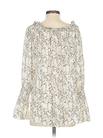 Adam Lippes 3/4 Sleeve Silk Top (view 2)