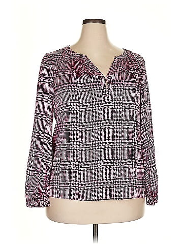 Alice & Trixie 3/4 Sleeve Silk Top (view 1)