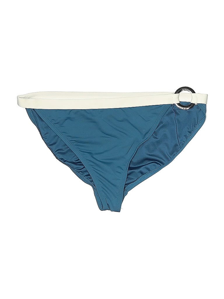 Pre-owned Anne Cole Signature Swimsuit Bottoms In Blue