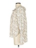 Adam Lippes 100% Silk Ivory 3/4 Sleeve Silk Top Size XS - photo 5