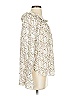 Adam Lippes 100% Silk Ivory 3/4 Sleeve Silk Top Size XS - photo 4