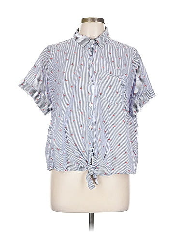 BeachLunchLounge Short Sleeve Blouse (view 1)
