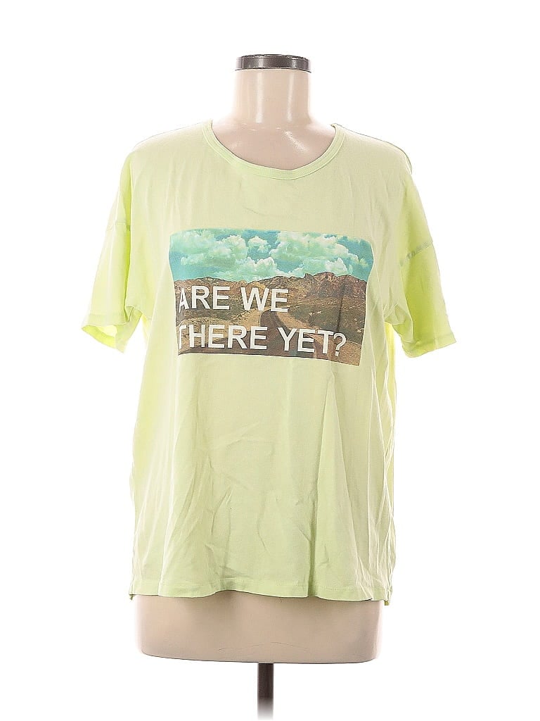 Pre-owned Offline By Aerie Short Sleeve T-shirt In Green