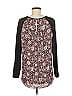 Ann Taylor LOFT Black Long Sleeve Top Size M - photo 2
