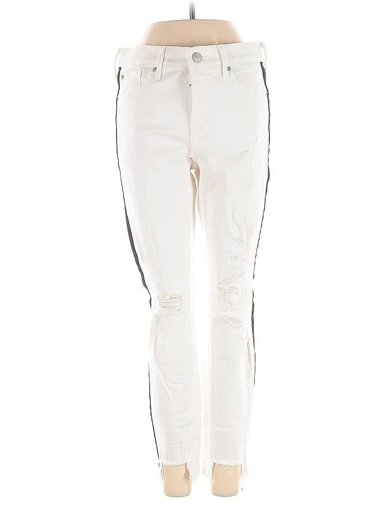 Pre-owned Express Jeans In White