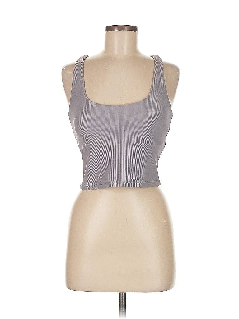 Pre-owned Sage Collective Tank Top Gray Halter Neckline Tops