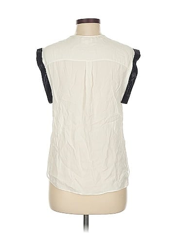 Parker Sleeveless Silk Top (view 2)