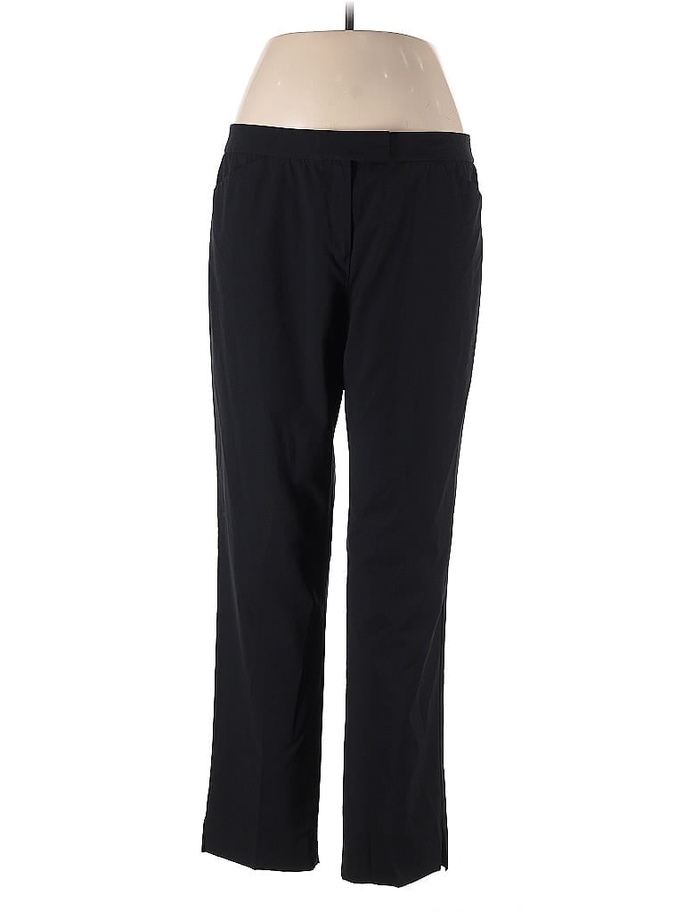 Pre-owned Lafayette 148 Wool Pants In Black