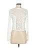 Band of Gypsies 100% Rayon Ivory Long Sleeve Top Size M - photo 1
