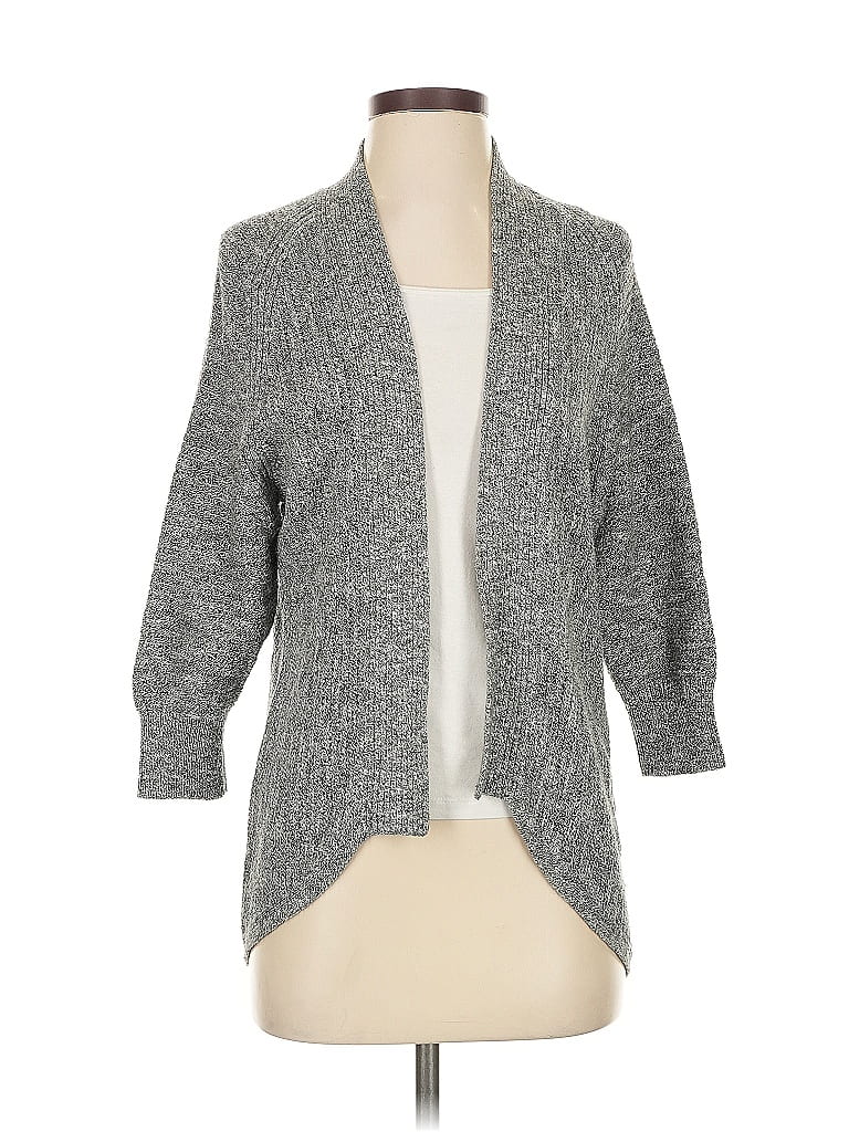 Pre-owned Banana Republic Cardigan Sweater In Gray