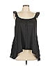 Corey Lynn Calter 100% Silk Black Sleeveless Silk Top Size 10 - photo 1
