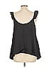 Corey Lynn Calter 100% Silk Black Sleeveless Silk Top Size 10 - photo 2