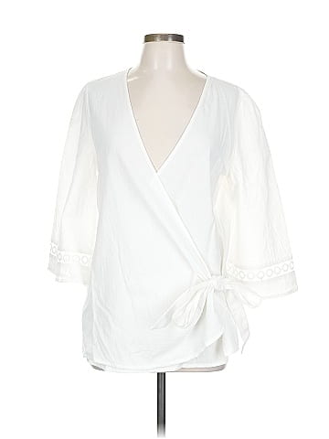 Emery Rose 3/4 Sleeve Blouse (view 1)