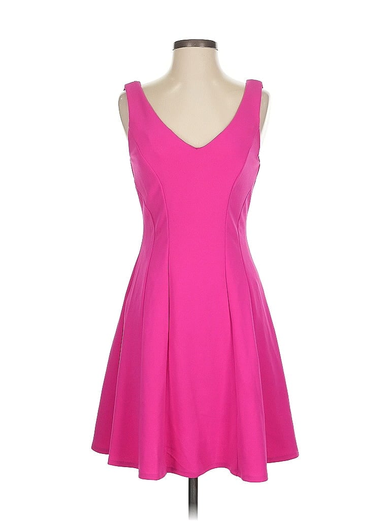 Click to view more detailed imagery on our partner's website Pre-owned Crystal Doll Cocktail Dress In Pink