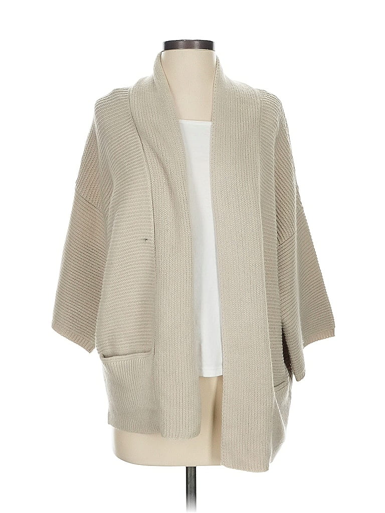 Pre-owned Max Studio Cardigan Sweater In Brown