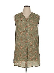 Doncaster Collection Sleeveless Silk Top