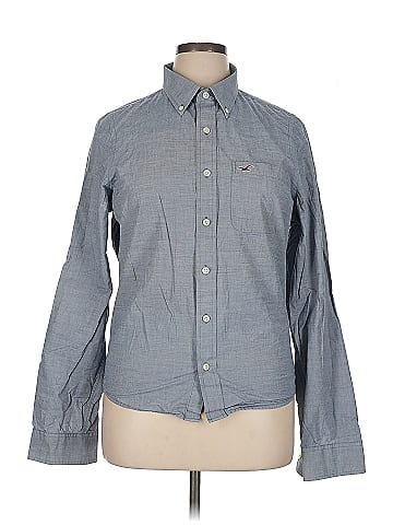 Hollister Long Sleeve Button-Down Shirt (view 1)