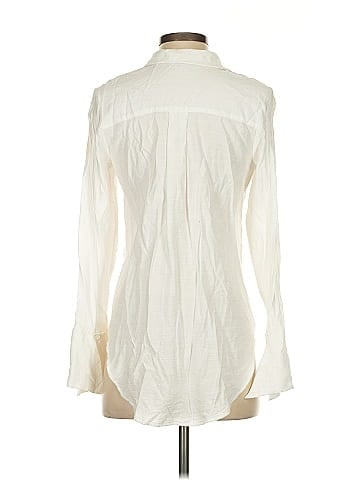 Lea & Viola Long Sleeve Button-Down Shirt (view 2)