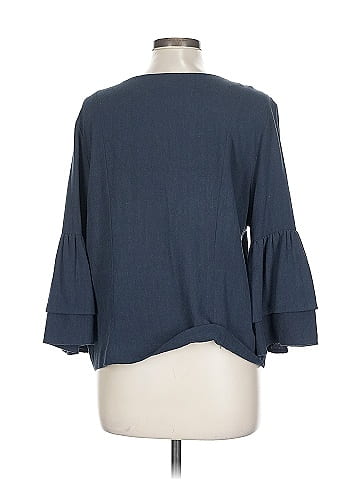 Veronica M. 3/4 Sleeve Blouse (view 2)