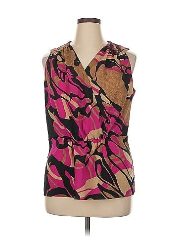 Anne Klein Sleeveless Blouse (view 1)