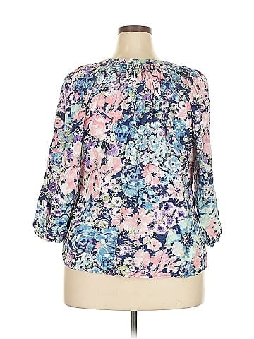 Crown & Ivy 3/4 Sleeve Blouse (view 2)