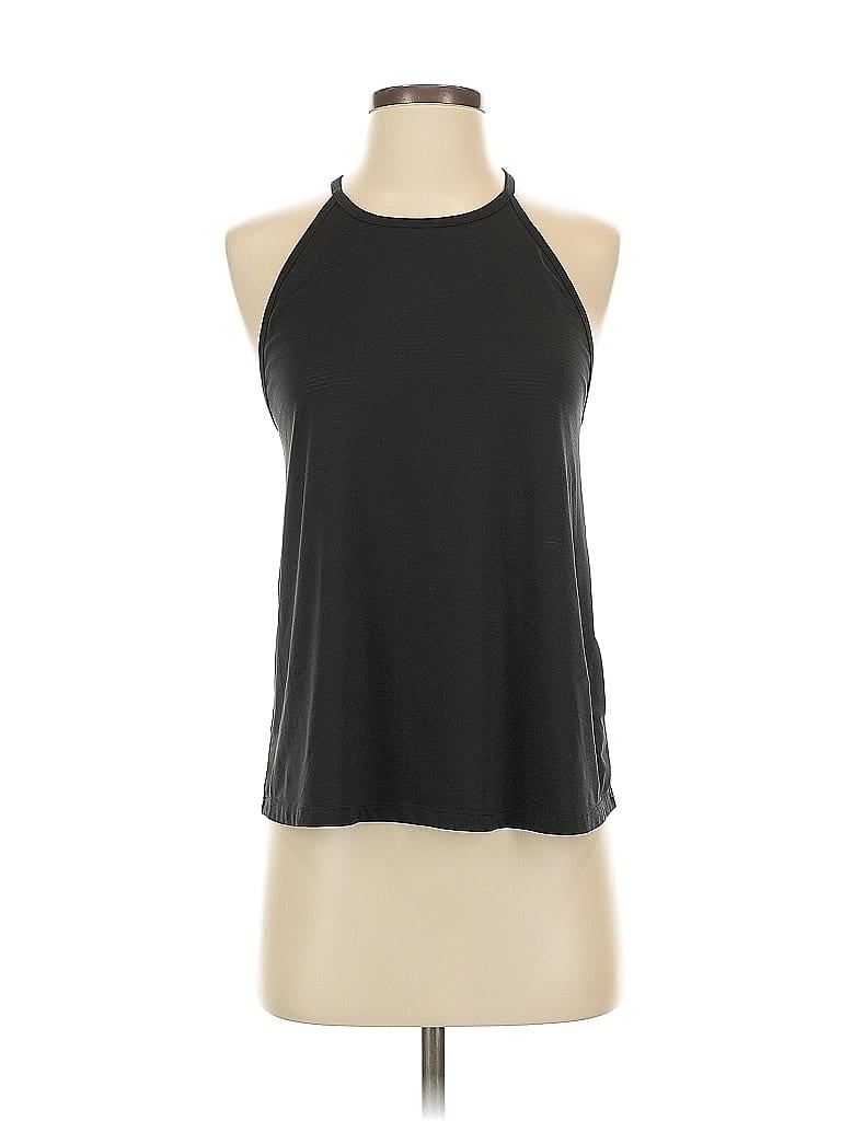 Pre-owned Active By Old Navy Tank Top Black Halter Neckline Tops