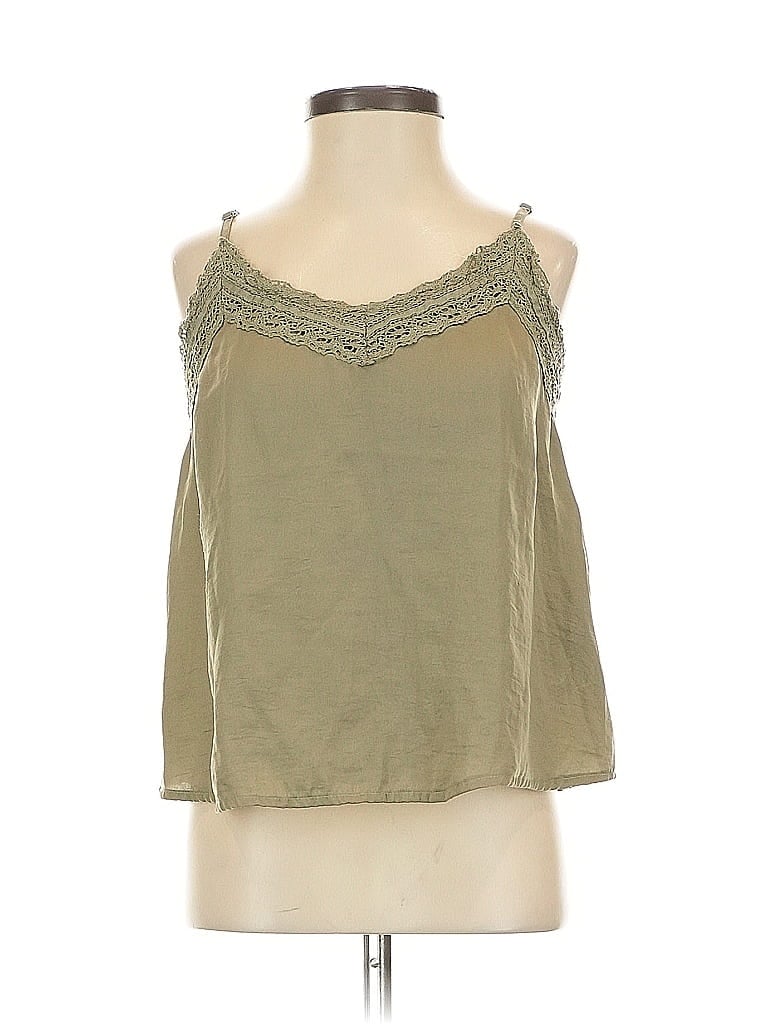 Click to view more detailed imagery on our partner's website Pre-owned Hollister Sleeveless Blouse In Green