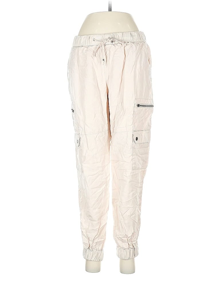 Pre-owned Banana Republic Factory Store Cargo Pants In White