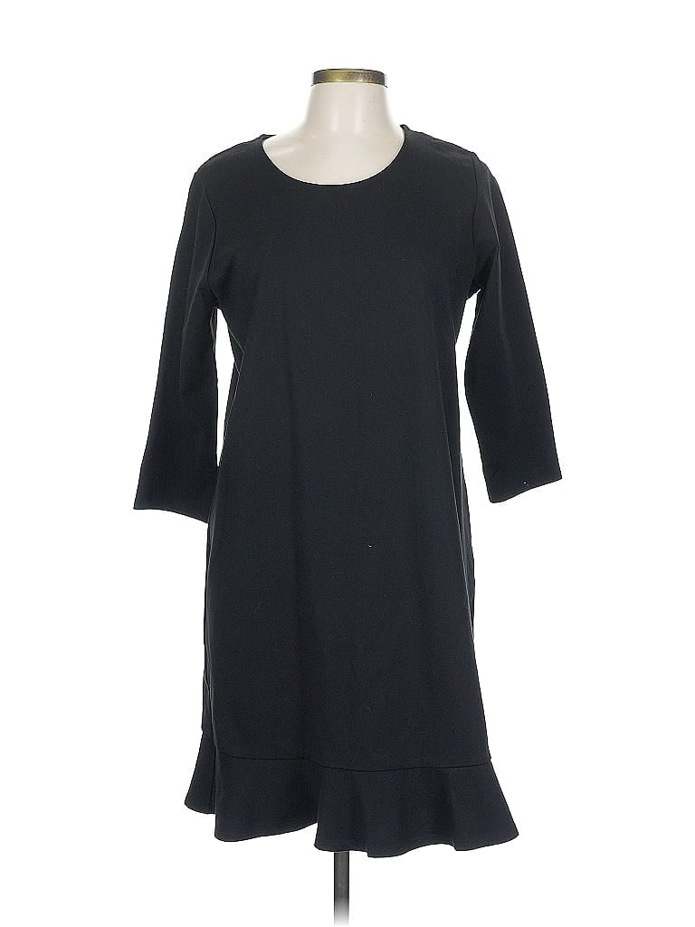 Karen Kane Solid Black Casual Dress Size L - photo 1