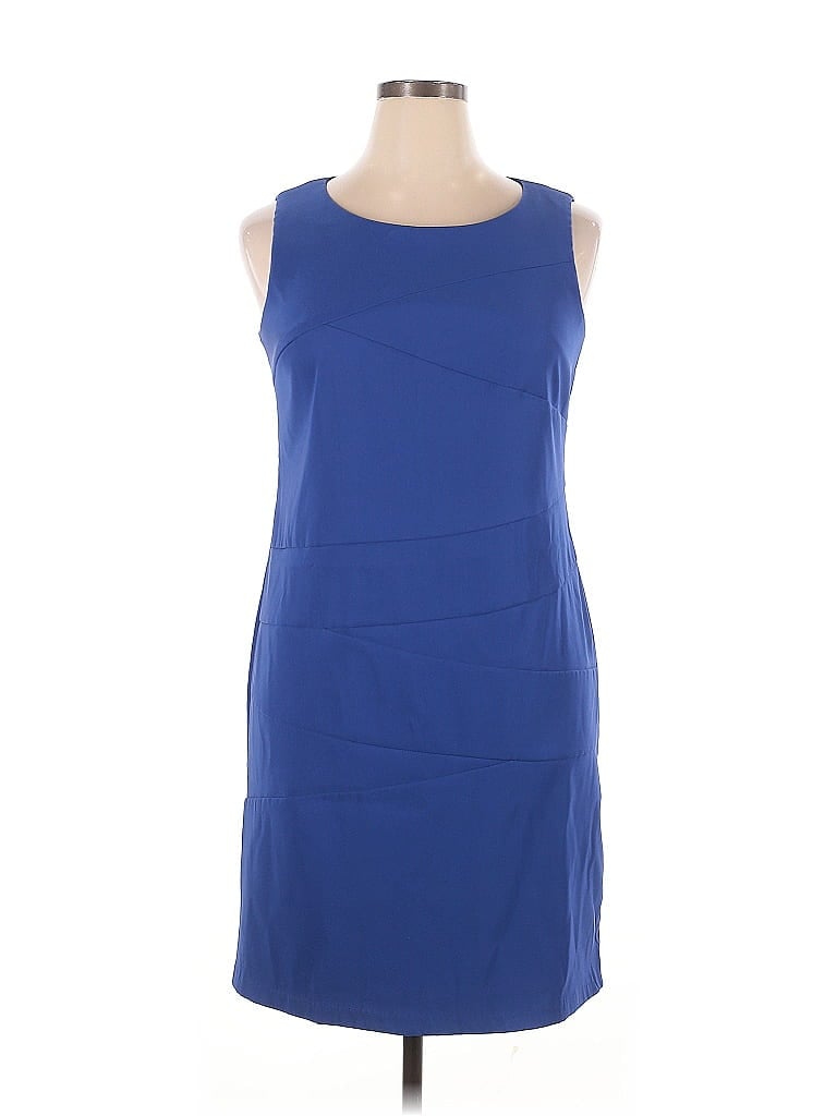 Pre-owned Ab Studio Casual Dress In Blue