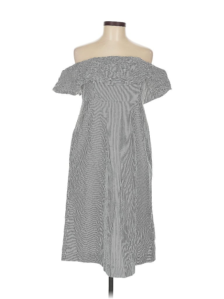 Pre-owned Banana Republic Factory Store Casual Dress In Gray