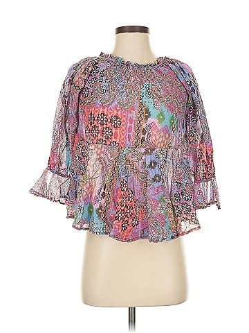 Dear John 3/4 Sleeve Blouse (view 1)