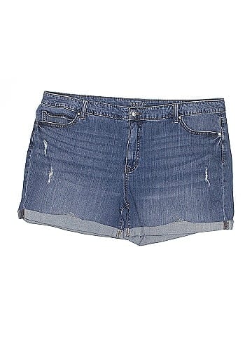 Jennifer Lopez Denim Shorts (view 1)