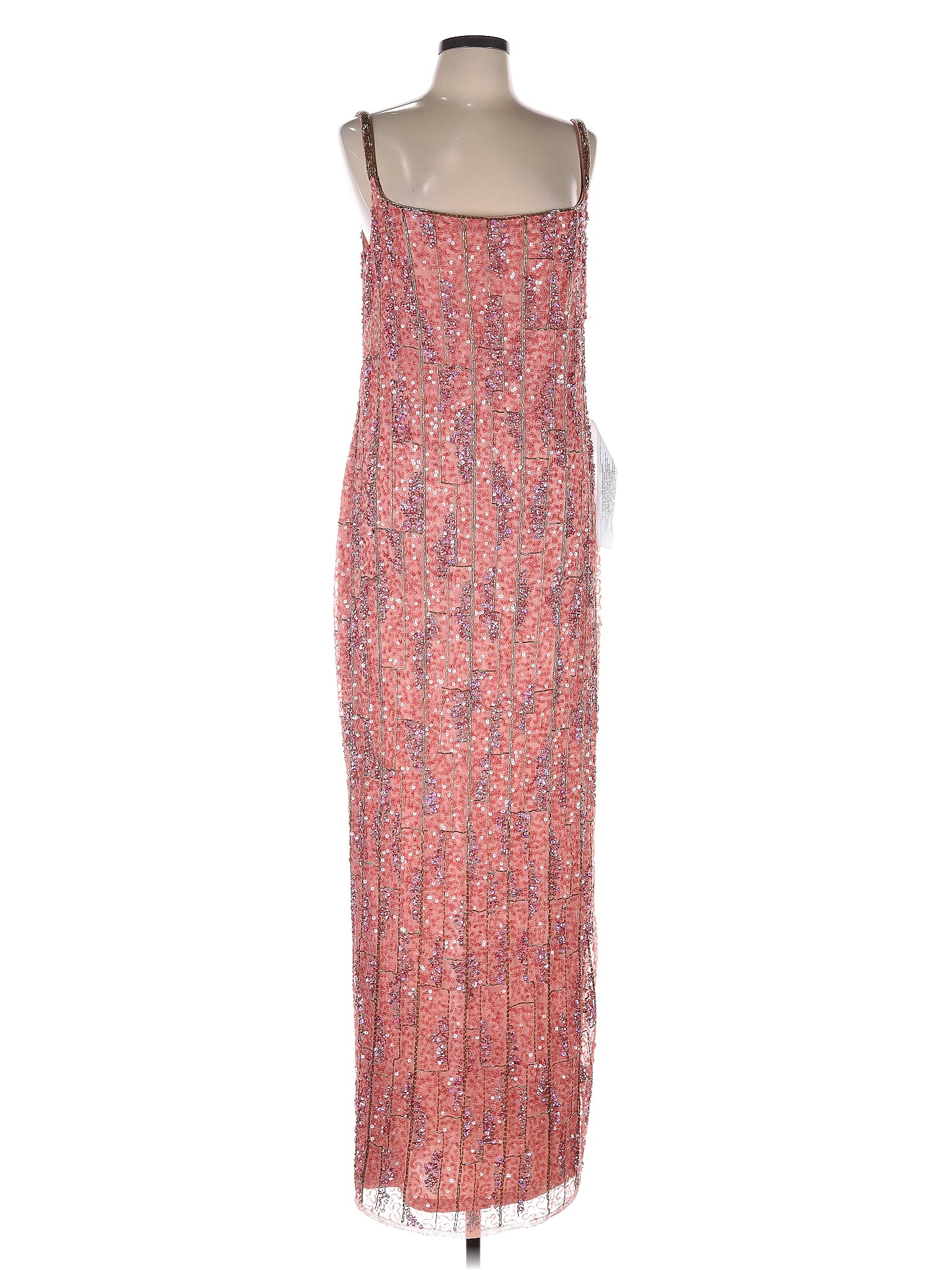 Mac Duggal 100% Polyester Pink Cocktail Dress Size 12