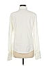 Express Solid Ivory Long Sleeve Blouse Size 9 - 10 - photo 2