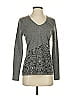 Saks Fifth Avenue 100% Cashmere Gray Cashmere Pullover Sweater Size S - photo 1
