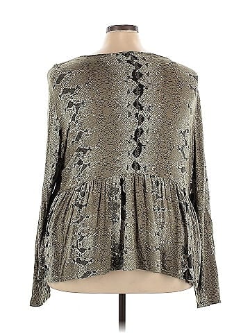 Boohoo Long Sleeve Blouse (view 2)