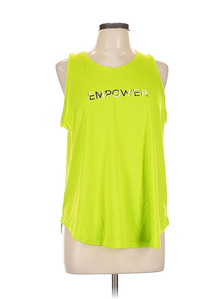 Xersion Green Sleeveless T-Shirt Size L - photo 1