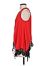 Express 100% Polyester Red Sleeveless Blouse Size XS - photo 5