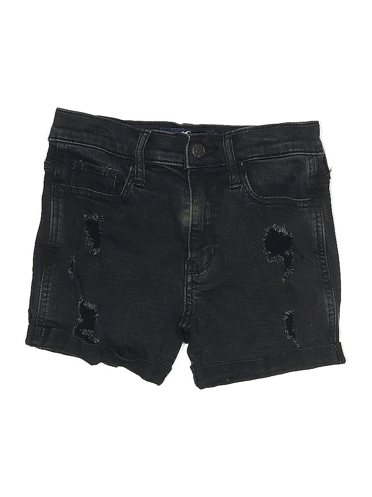 Click to view more detailed imagery on our partner's website Pre-owned Hollister Denim Shorts In Black