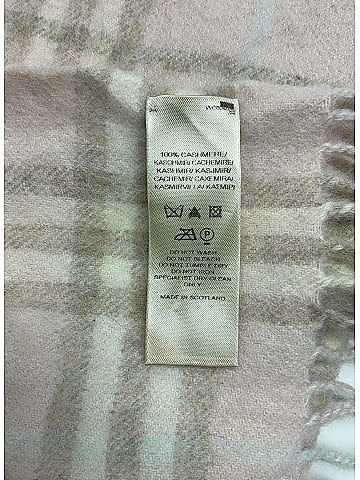 Burberry Cashmere Check Scarf (view 2)