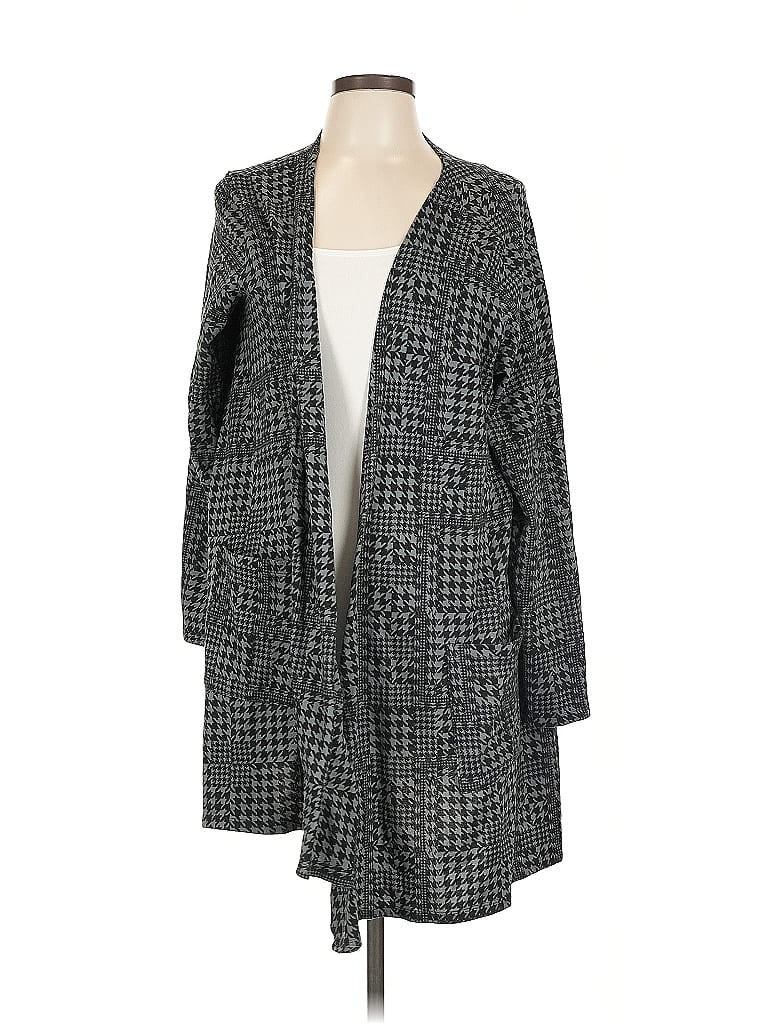 Pre-owned Lularoe Cardigan Sweater In Gray